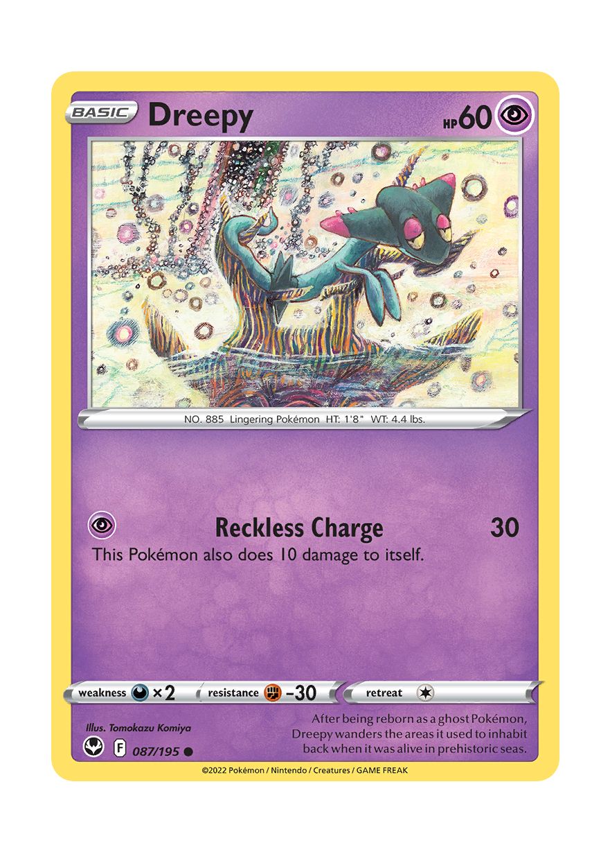 Dreepy - Reverse Holo (087/195) - Silver Tempest