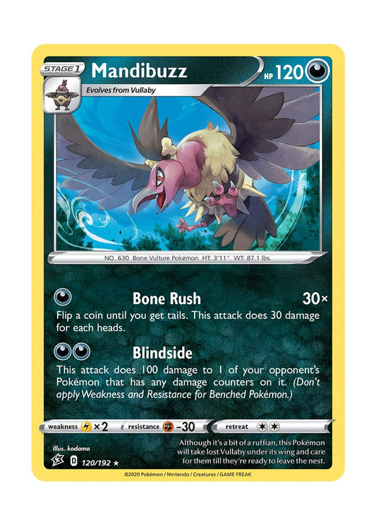 Mandibuzz - Reverse Holo (120/192) - Rebel Clash