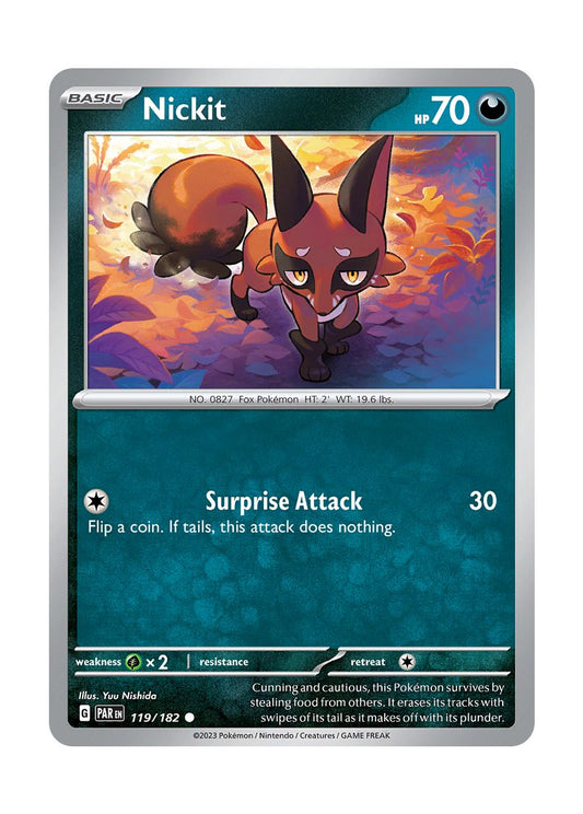 Nickit - Reverse Holo (119/182) - Paradox Rift
