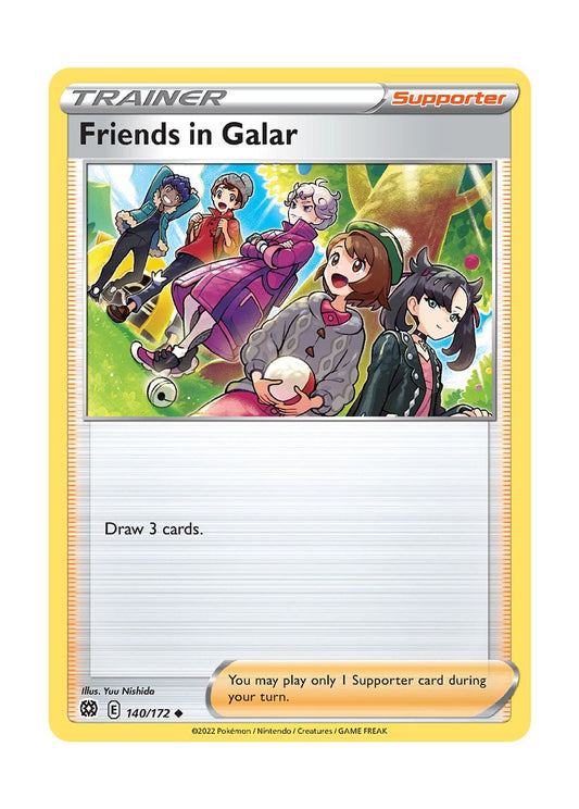 Friends in Galar - Reverse Holo (140/172) - Brilliant Stars