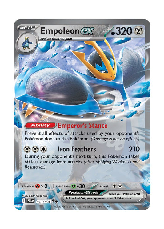 Empoleon ex (070/94) - Phantasmal Flames