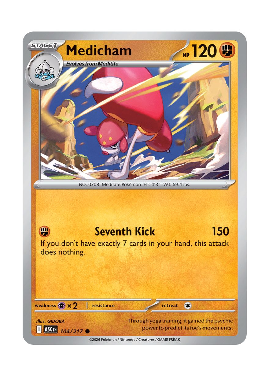 Medicham (104/217) - Ascended Heroes