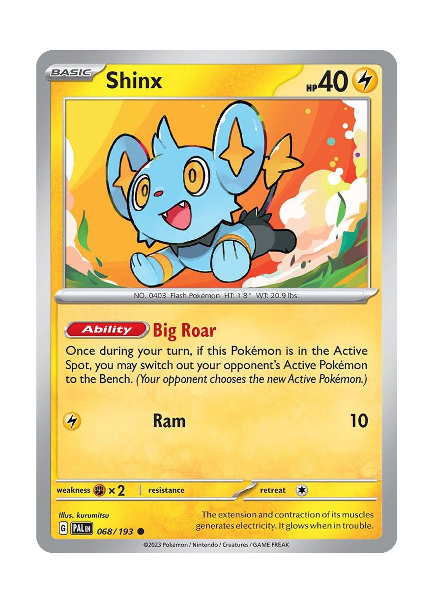 Shinx - Reverse Holo (068/193) - Paldea Evolved