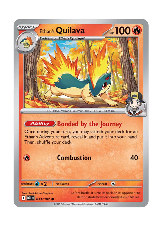 Ethan's Quilava (033/182) - Destined Rivals