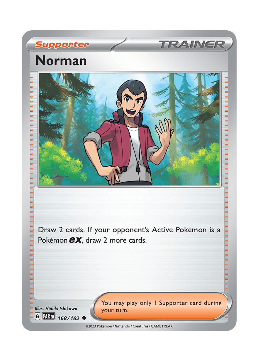 Norman - Reverse Holo (168/182) - Paradox Rift