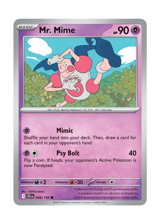 Mr. Mime (058/159) - Journey Together