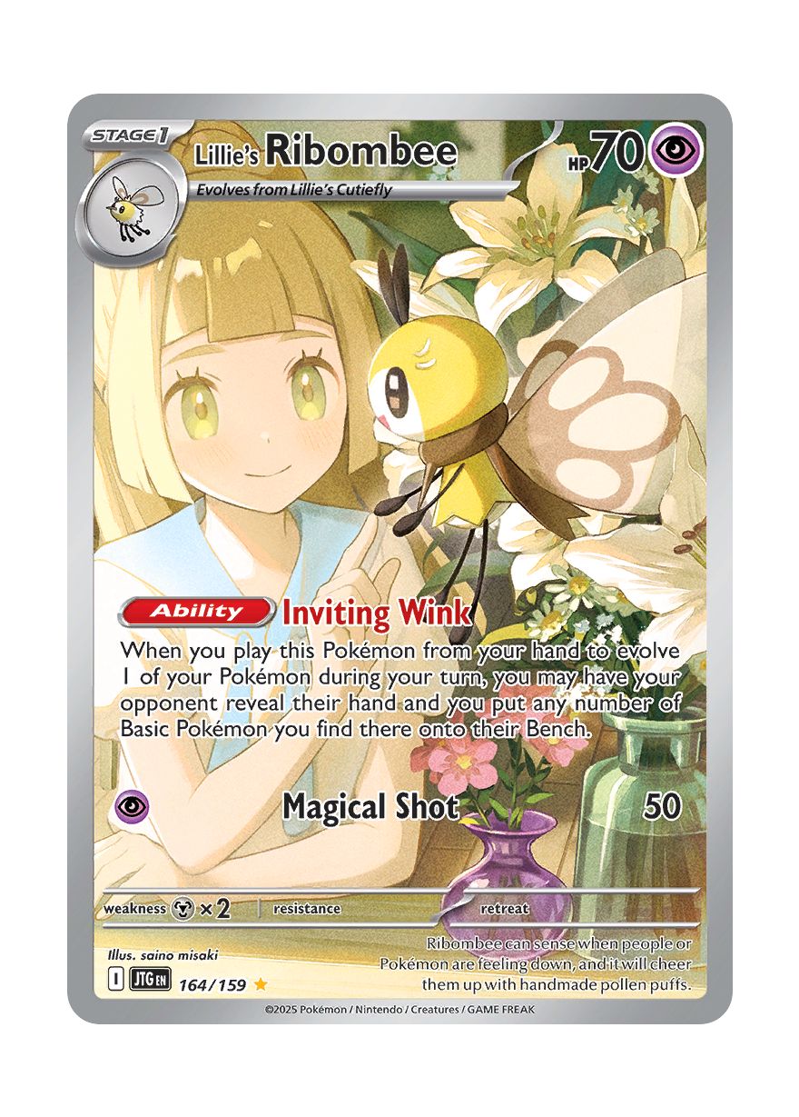 Lillie's Ribombee (164/159) - Journey Together