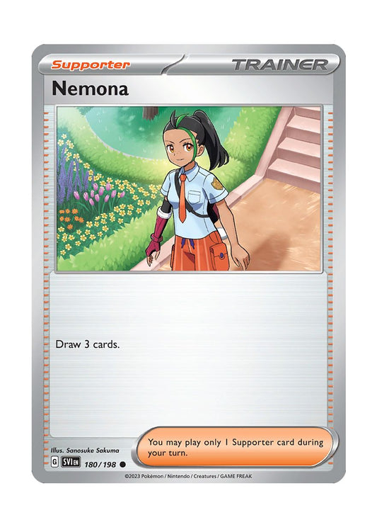 Nemona - Reverse Holo (180/198) - Scarlet & Violet