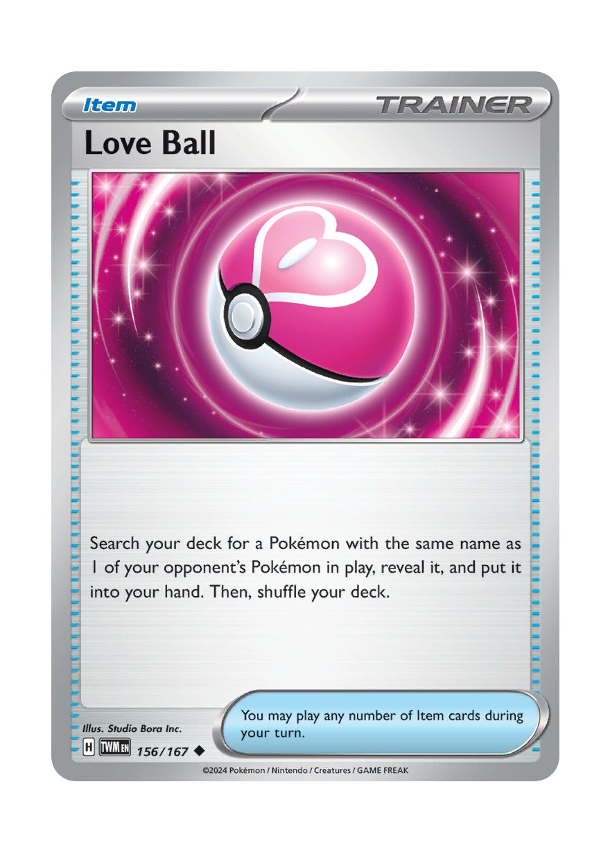 Love Ball - Reverse Holo (156/167) - Twilight Masquerade