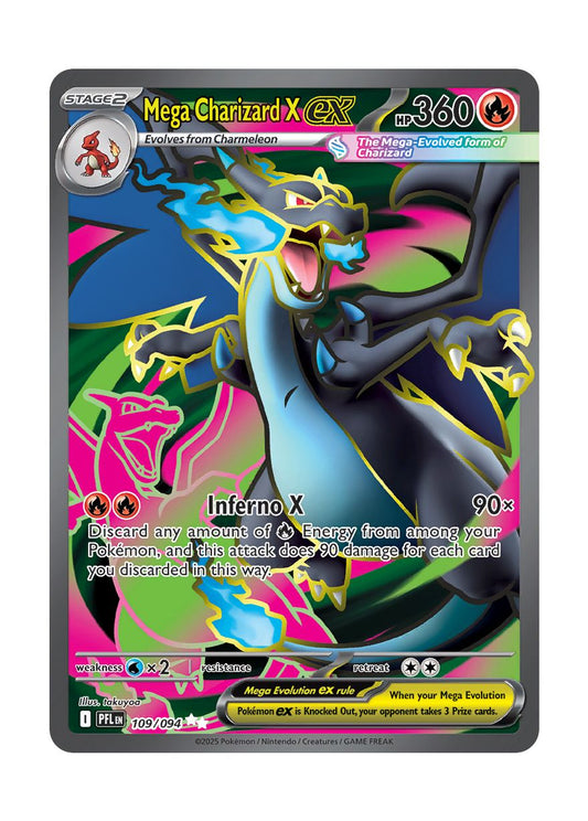 Mega Charizard X ex (109/94) - Phantasmal Flames