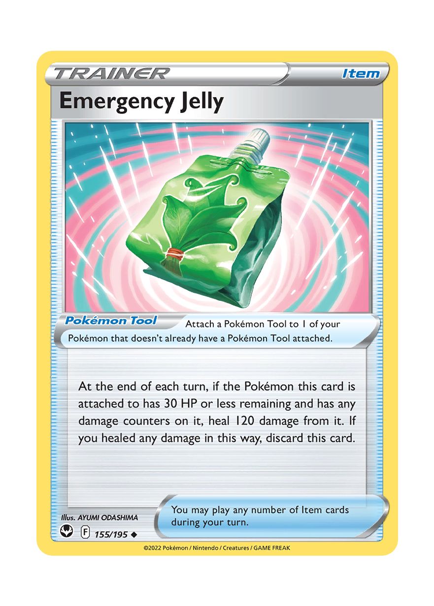 Emergency Jelly - Reverse Holo (155/195) - Silver Tempest