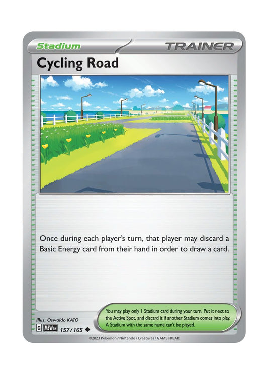 Cycling Road - Reverse Holo (157/165) - 151