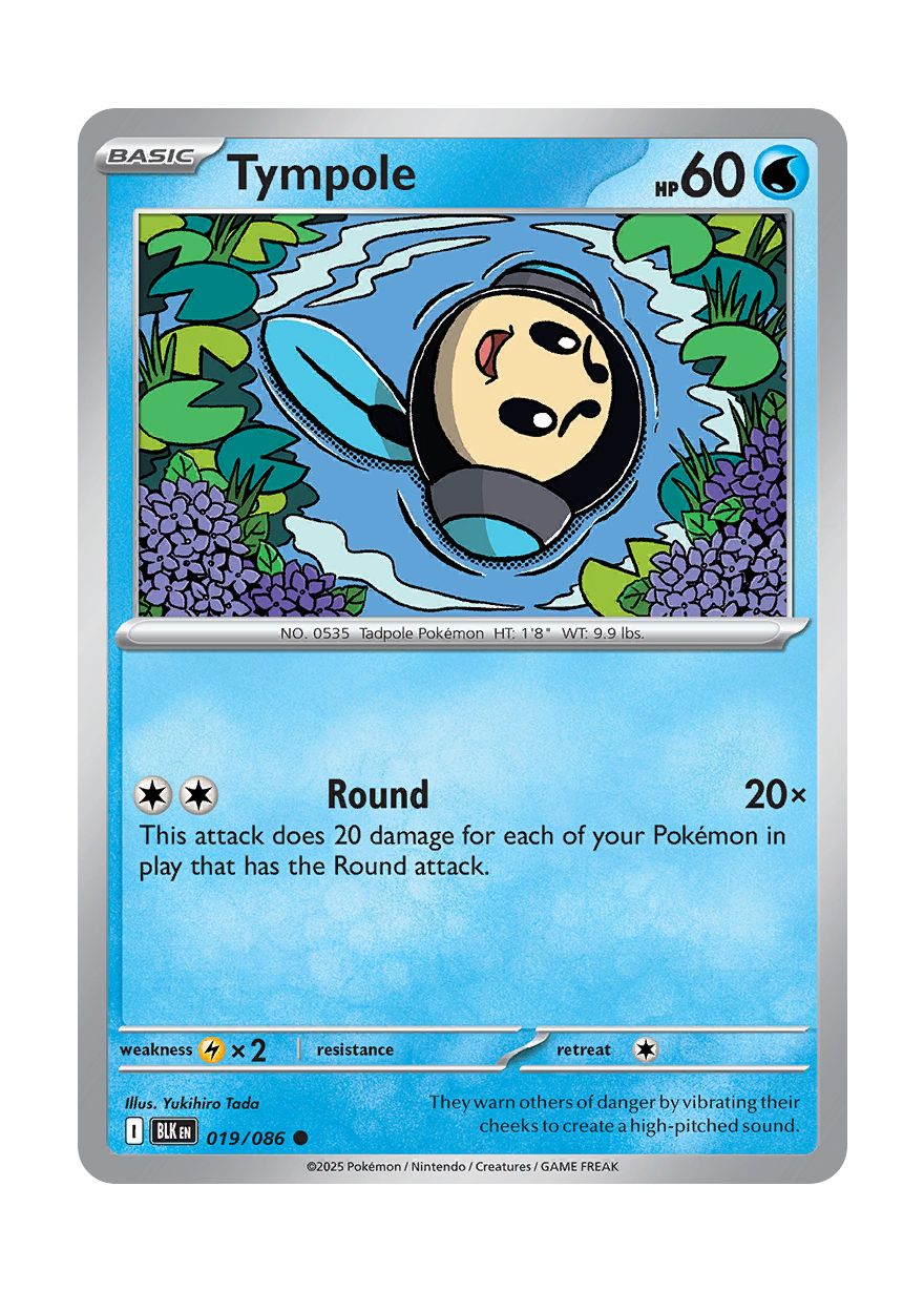 Tympole (019/86) - Black Bolt