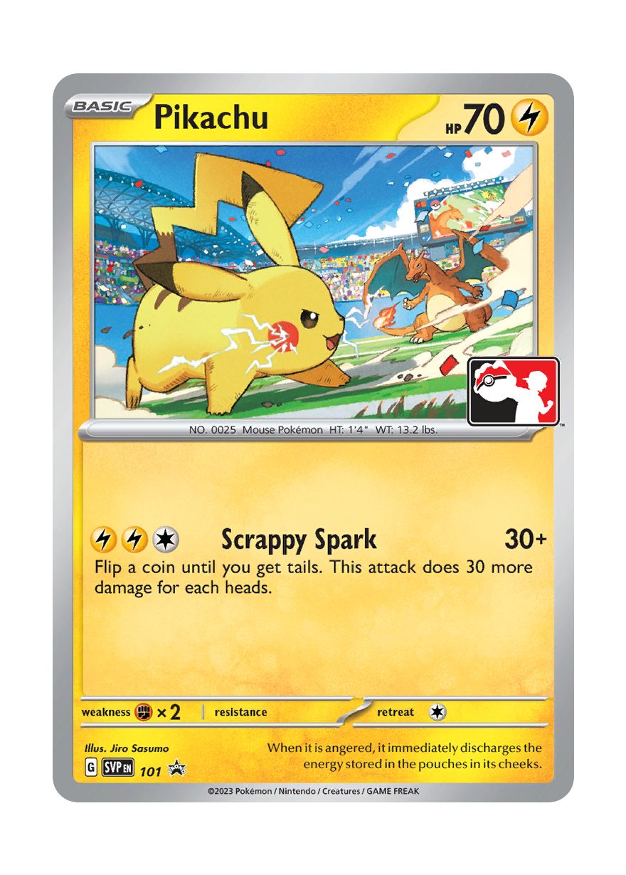 Pikachu (101/102) - Scarlet & Violet Black Star Promos