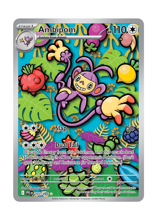 Ambipom (107/94) - Phantasmal Flames