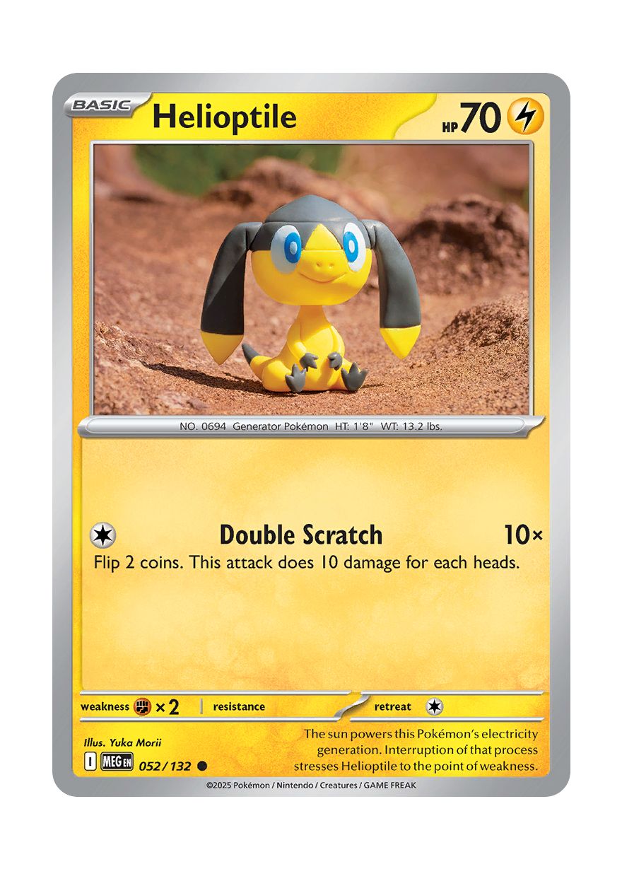 Helioptile (052/132) - Mega Evolution