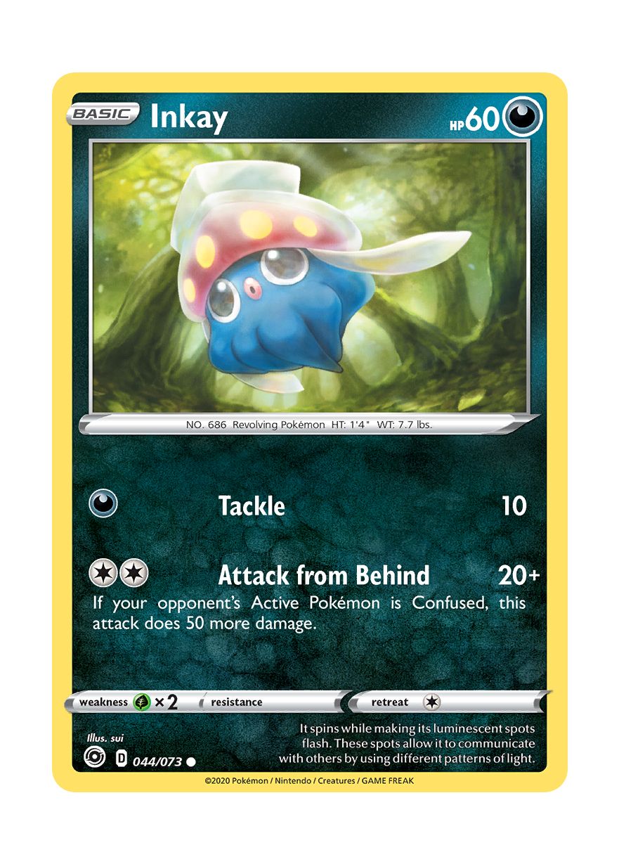 Inkay - Reverse Holo (044/73) - Champion's Path