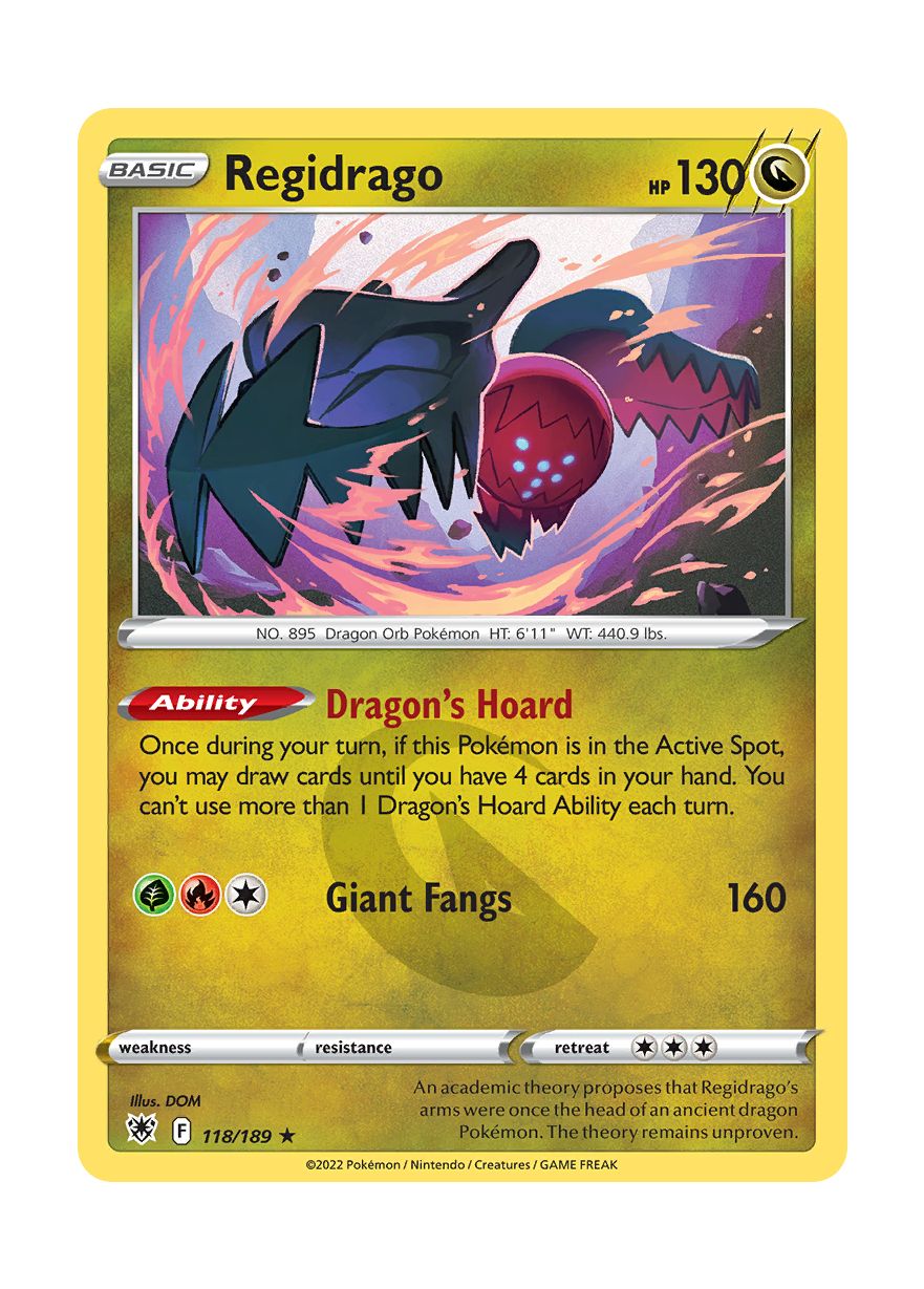 Regidrago - Reverse Holo (118/189) - Astral Radiance
