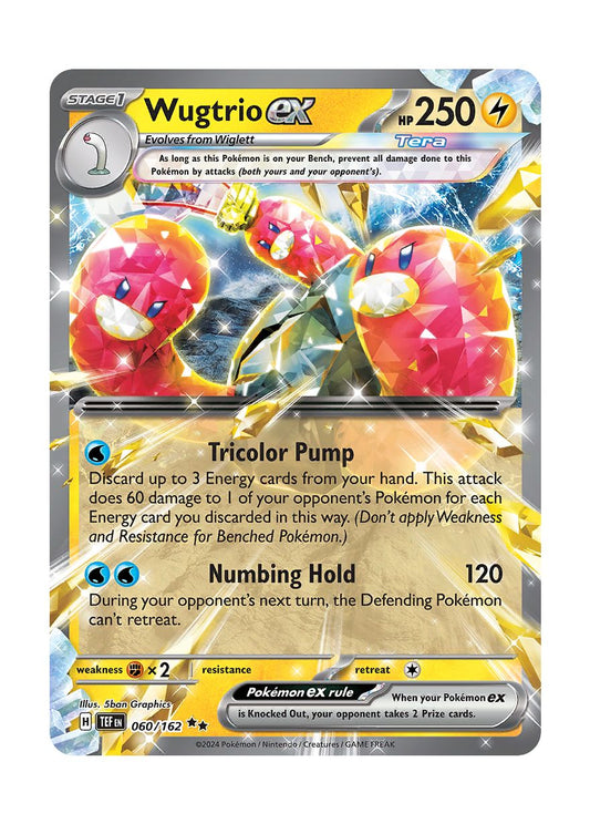 Wugtrio ex (060/162) - Temporal Forces