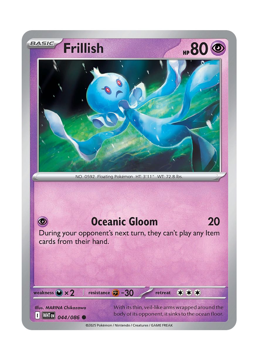 Frillish (044/86) - White Flare