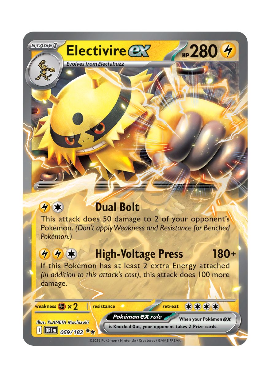 Electivire ex (069/182) - Destined Rivals