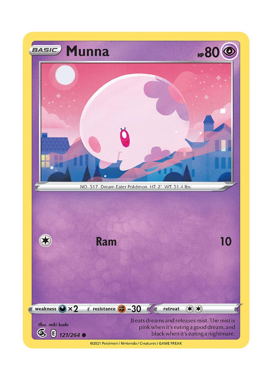 Munna - Reverse Holo (121/264) - Fusion Strike