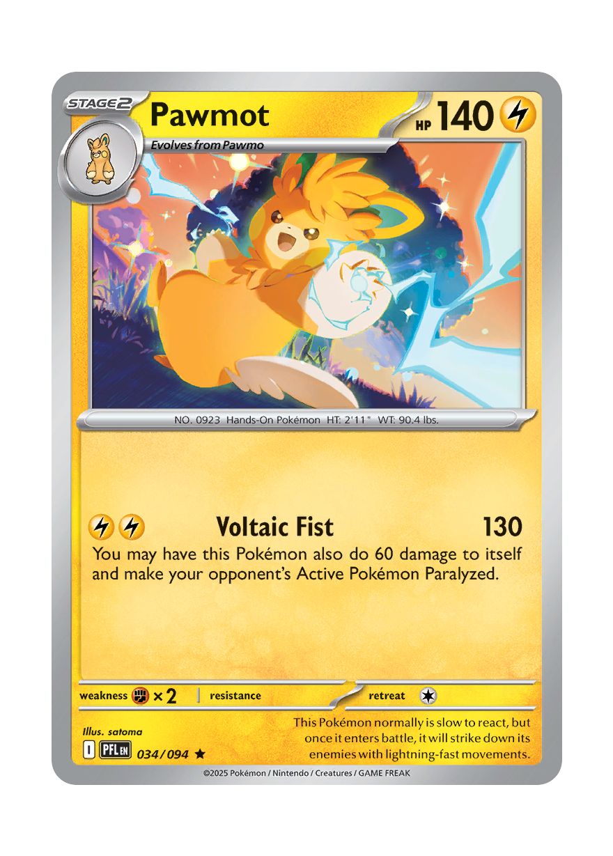 Pawmot (034/94) - Phantasmal Flames