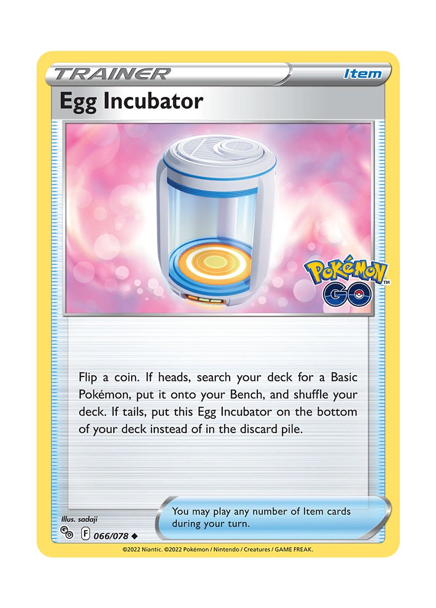 Egg Incubator - Reverse Holo (066/78) - Pokémon GO