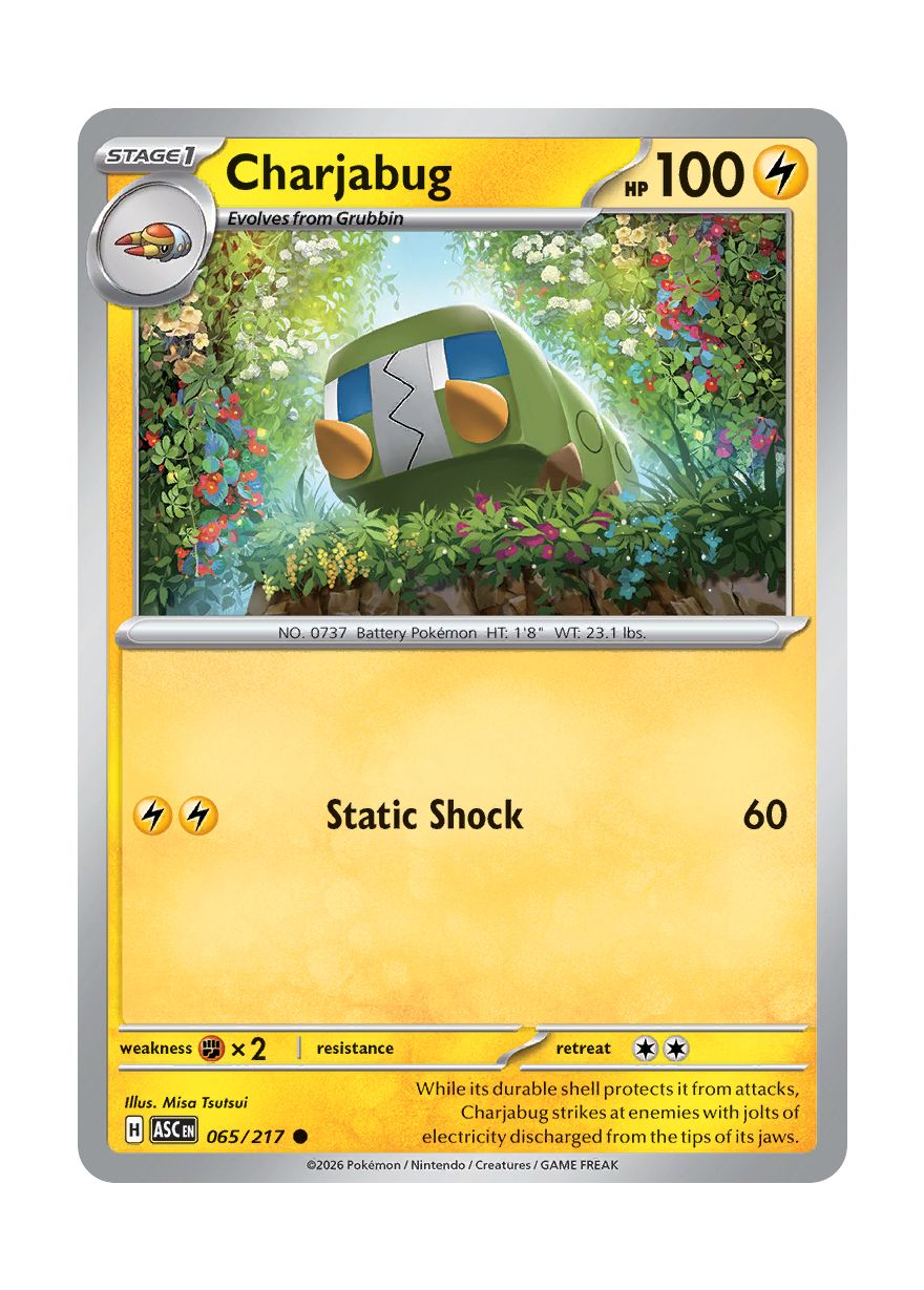 Charjabug (065/217) - Ascended Heroes