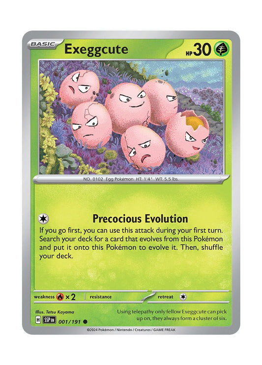 Exeggcute (001/191) - Surging Sparks