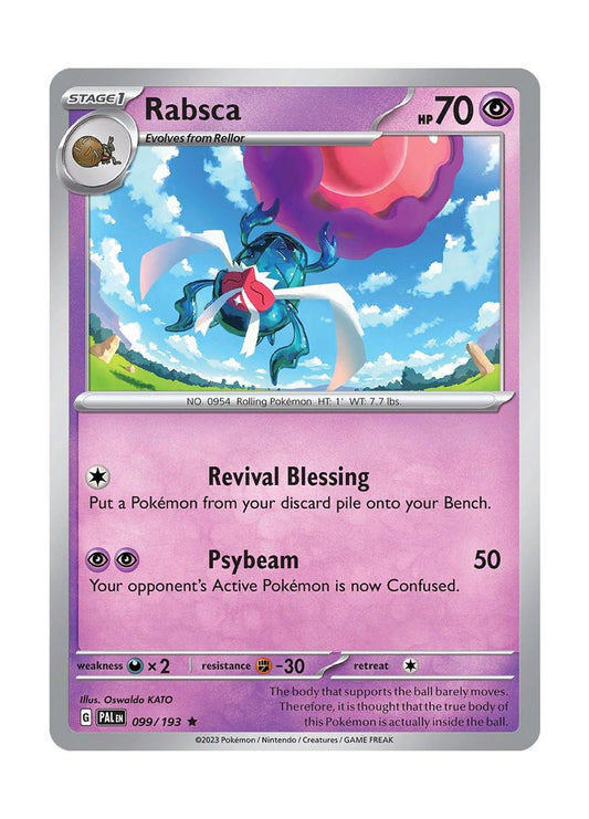 Rabsca - Reverse Holo (099/193) - Paldea Evolved