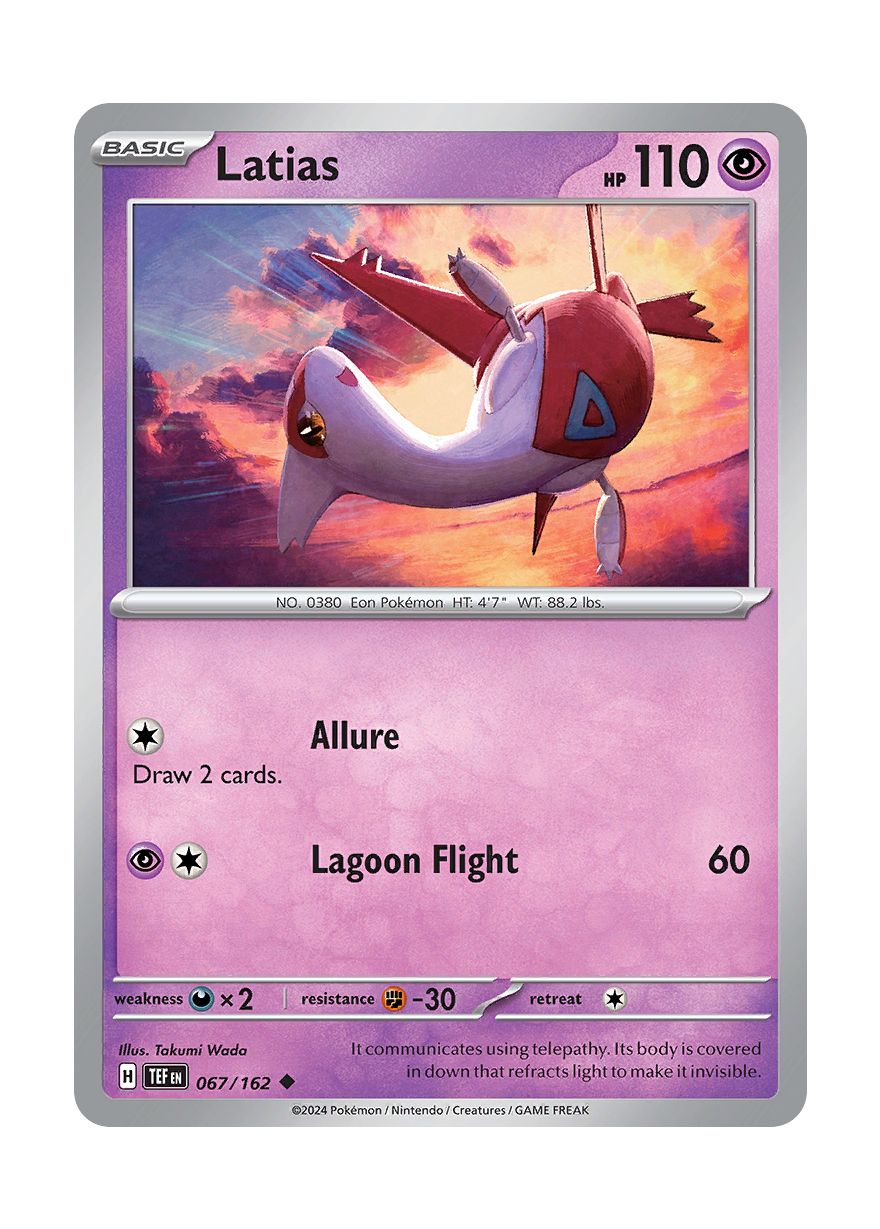 Latias (067/162) - Temporal Forces