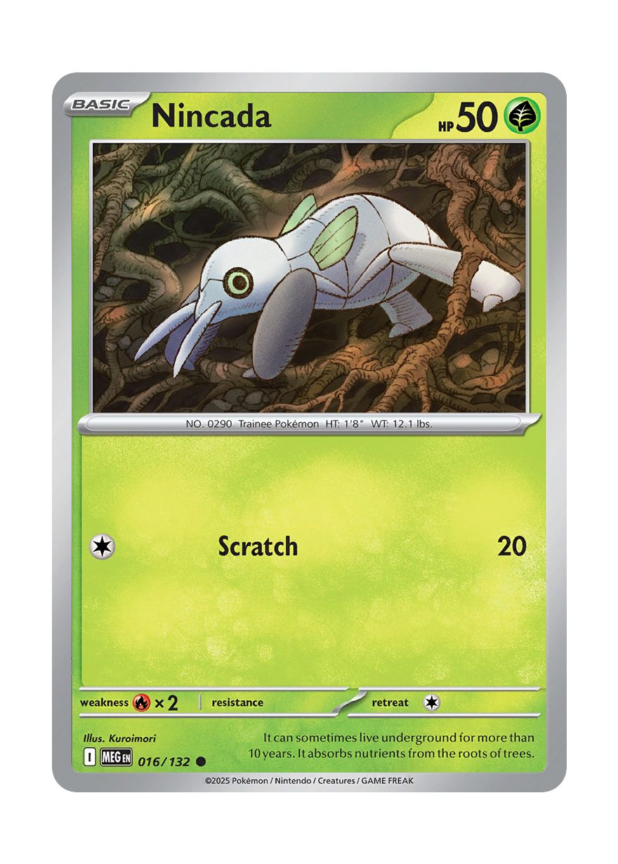 Nincada (016/132) - Mega Evolution