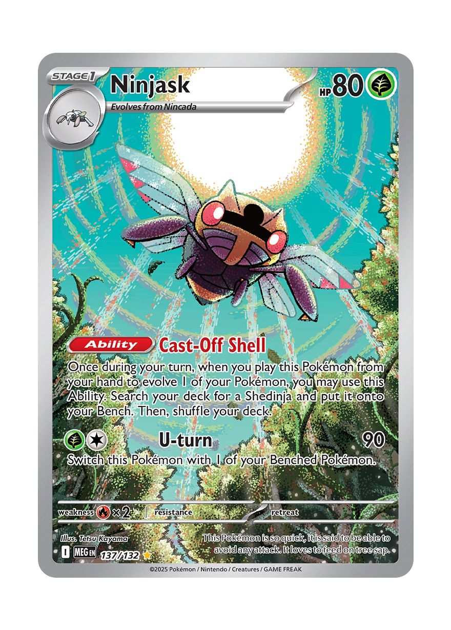 Ninjask (137/132) - Mega Evolution