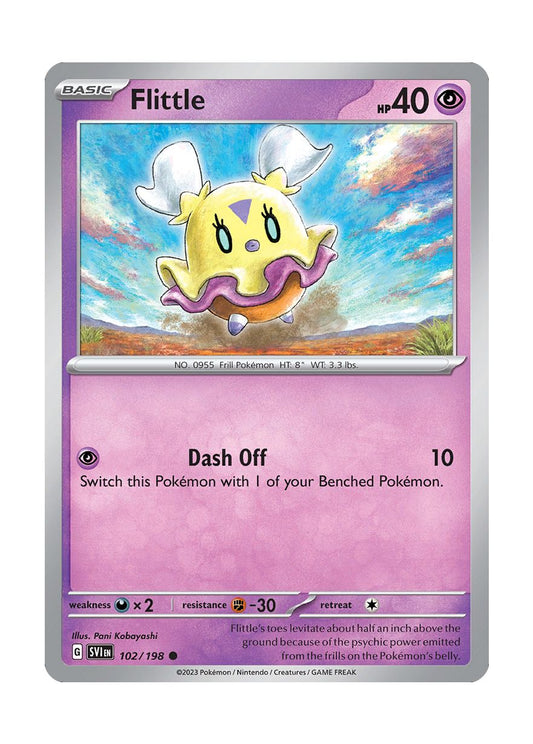 Flittle - Reverse Holo (102/198) - Scarlet & Violet