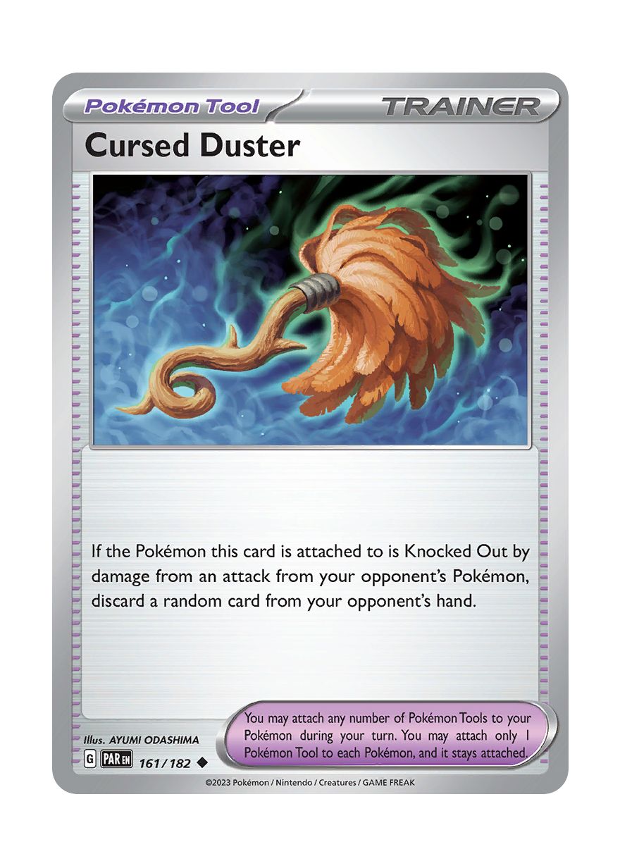 Cursed Duster - Reverse Holo (161/182) - Paradox Rift