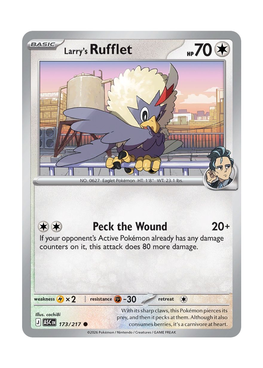 Larry's Rufflet (173/217) - Ascended Heroes
