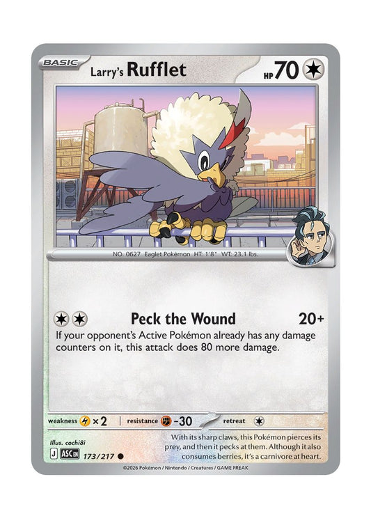 Larry's Rufflet (173/217) - Ascended Heroes