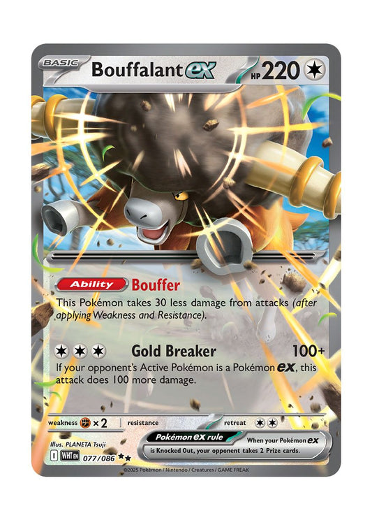 Bouffalant ex (077/86) - White Flare