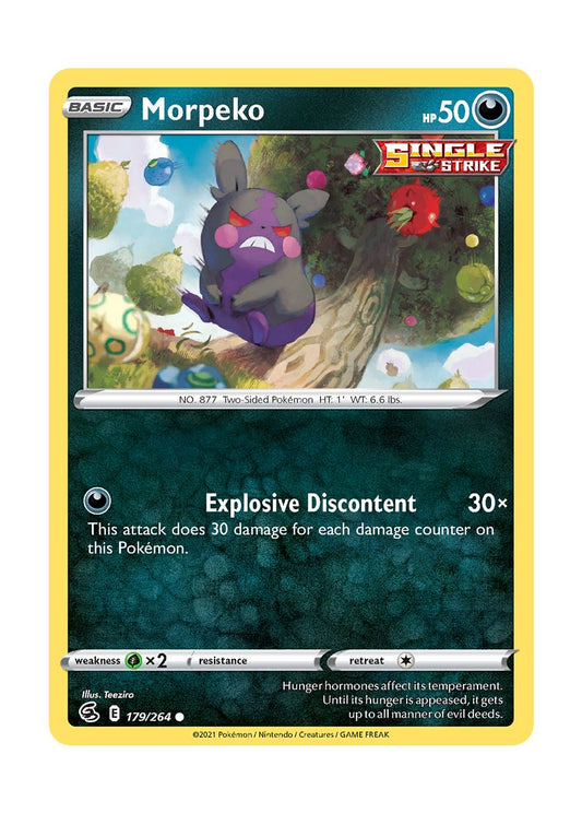 Morpeko - Reverse Holo (179/264) - Fusion Strike
