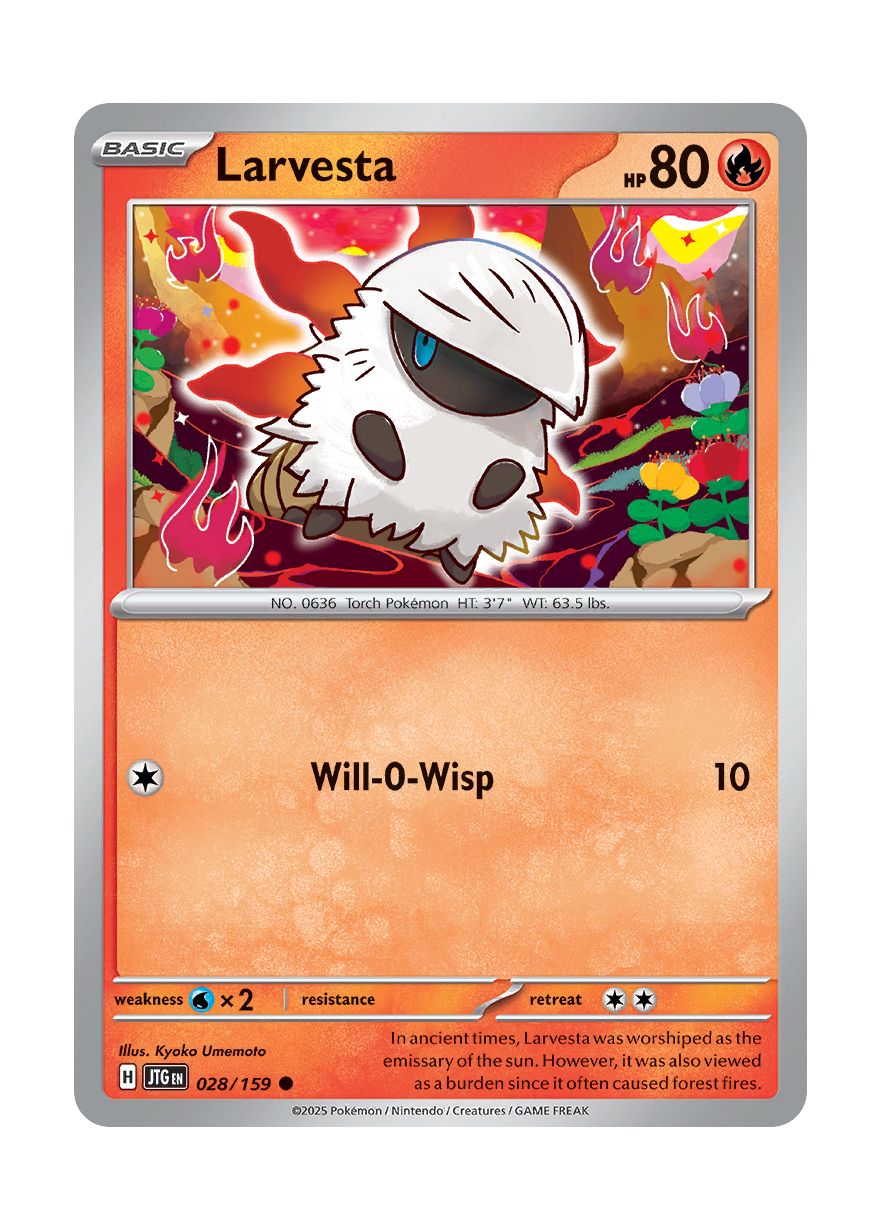 Larvesta (028/159) - Journey Together