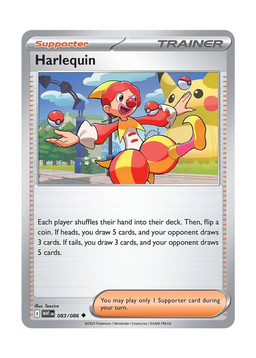 Harlequin (083/86) - White Flare