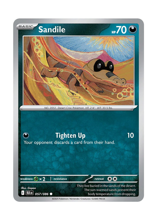 Sandile (057/86) - Black Bolt