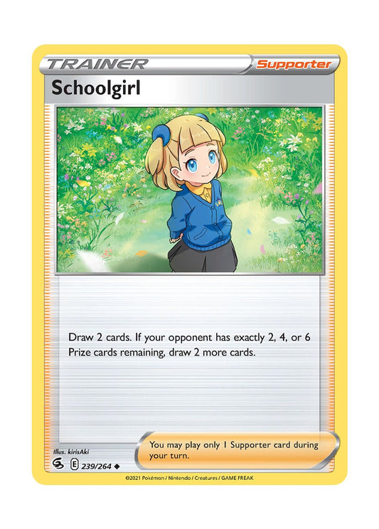 Schoolgirl - Reverse Holo (239/264) - Fusion Strike