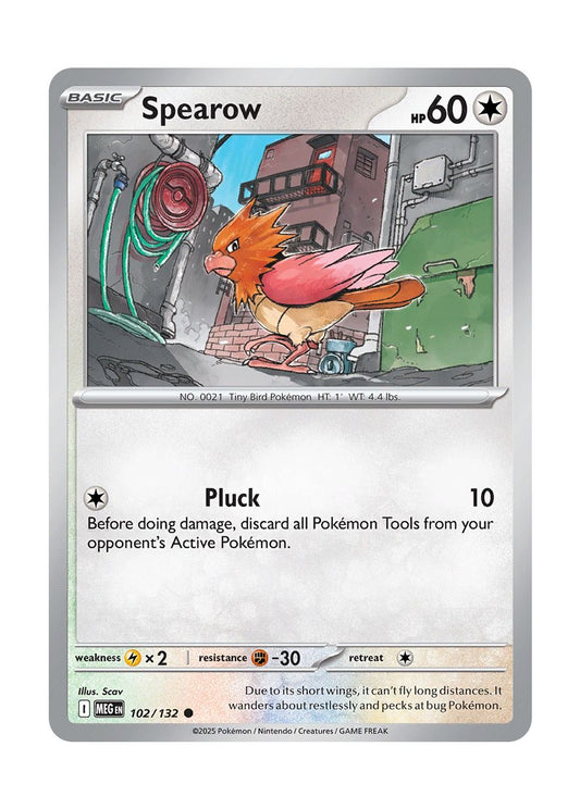 Spearow (102/132) - Mega Evolution
