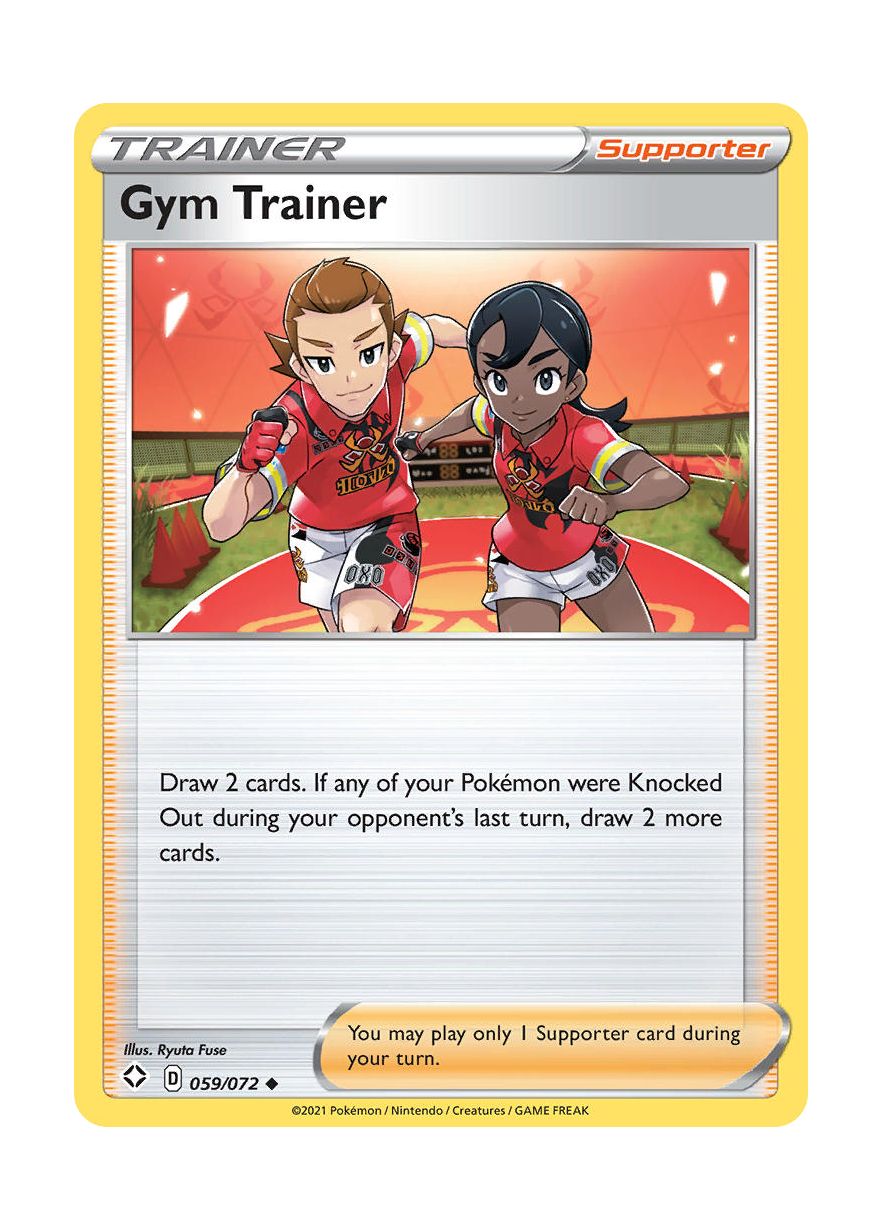 Gym Trainer - Reverse Holo (059/72) - Shining Fates