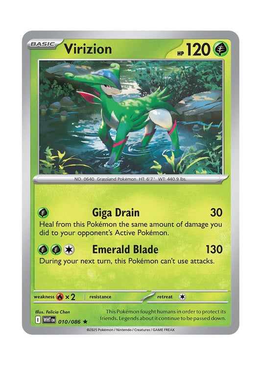 Virizion (010/86) - White Flare