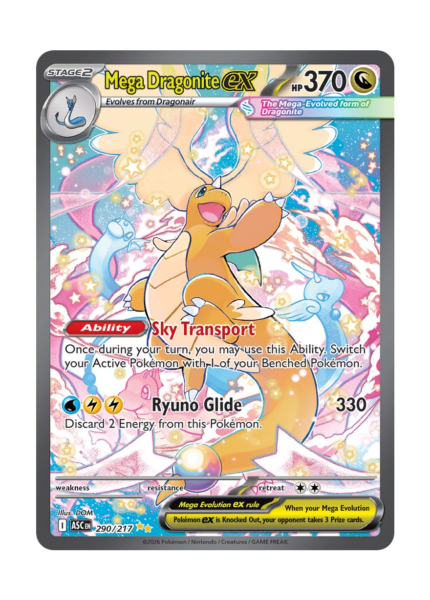Mega Dragonite ex (290/217) - Ascended Heroes