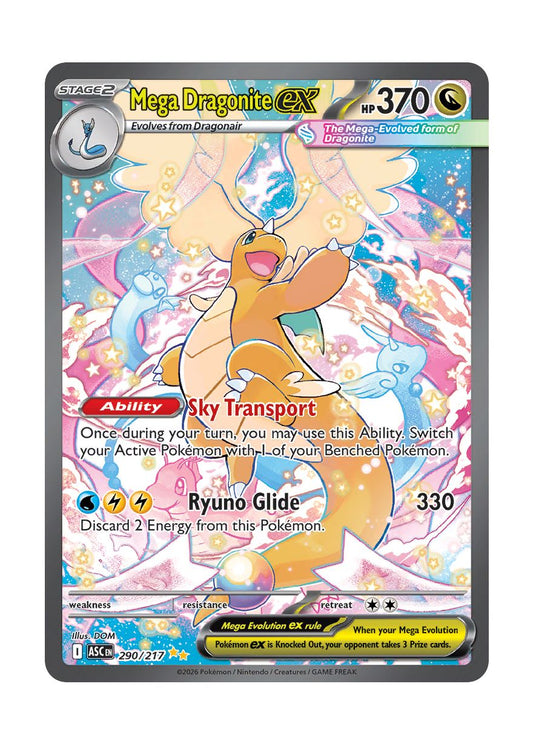 Mega Dragonite ex (290/217) - Ascended Heroes