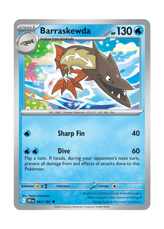 Barraskewda (063/182) - Destined Rivals